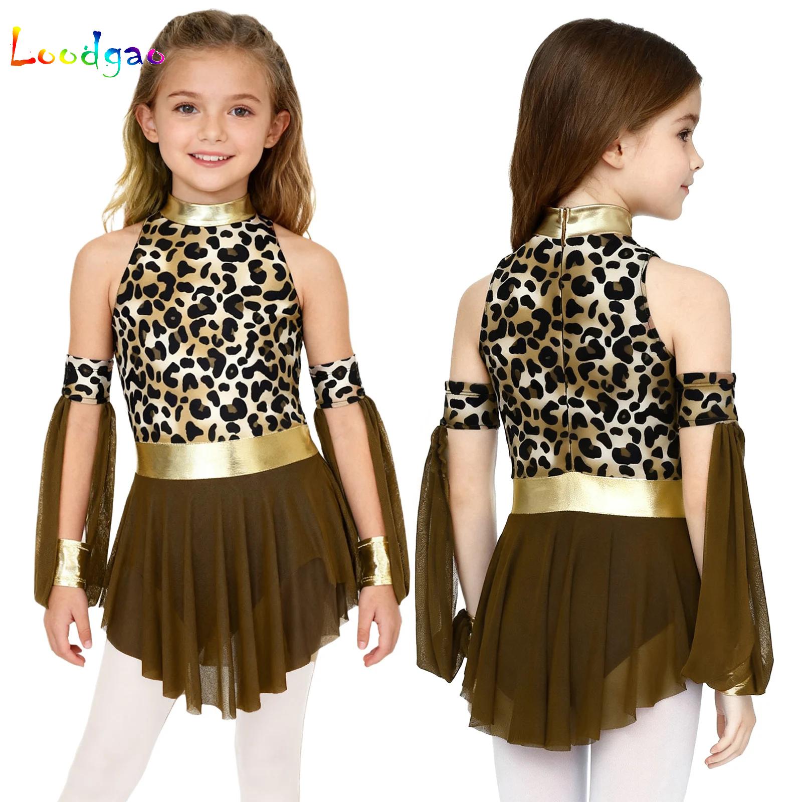 Summer Clothing Girl - Çocuklar Leopar Vahşi Mağara Adamı Croods