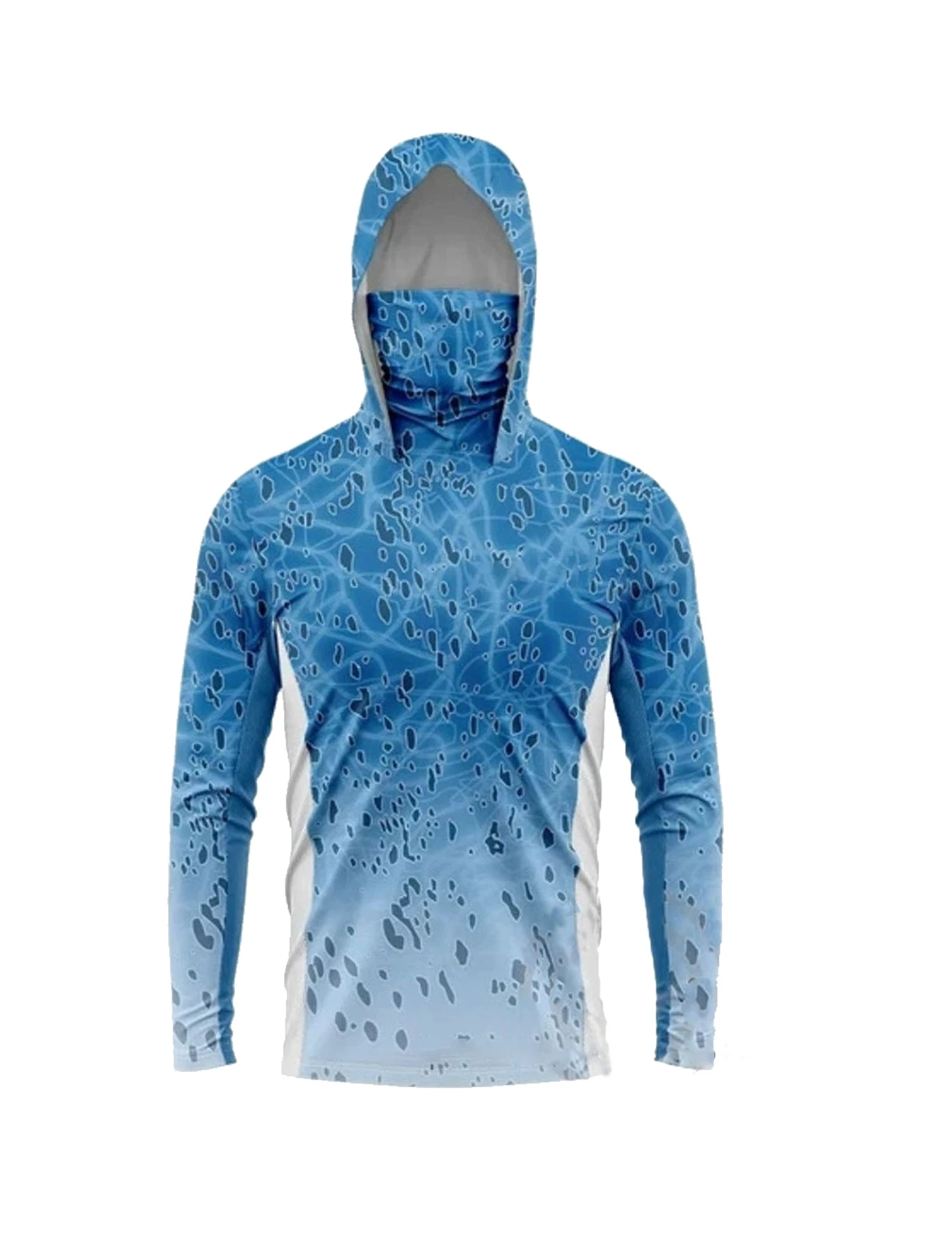 Summer Clothing Types - Erkek Uzun Kollu Balıkçı Kapüşonlu Üstü