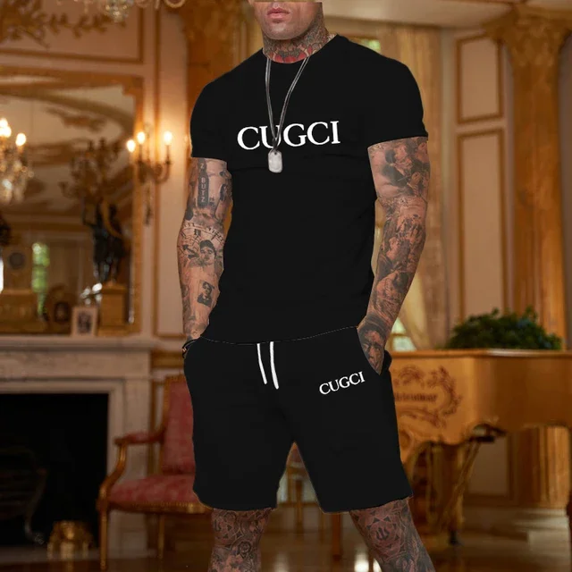 Summer Clothing Essentials Men - Yazlık tişört, şort, erkek günlük spor