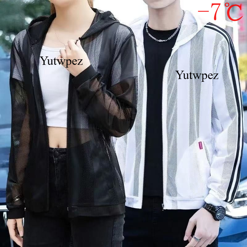 Yours Clothing Summer Jackets - Erkek Buz Ipek Güneş Koruma Giysisi