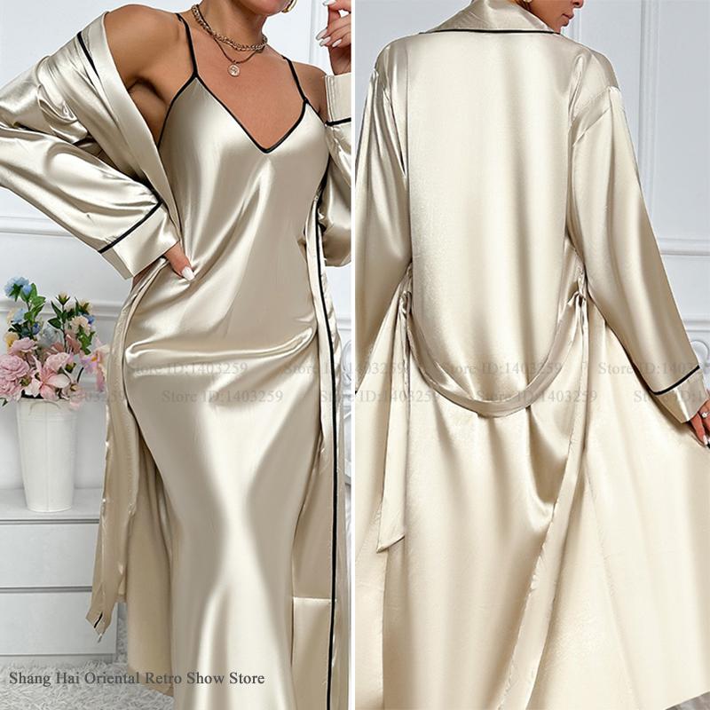 Summer House Clothing - Seksi Uzun Twinset Elbise Seti Chemise