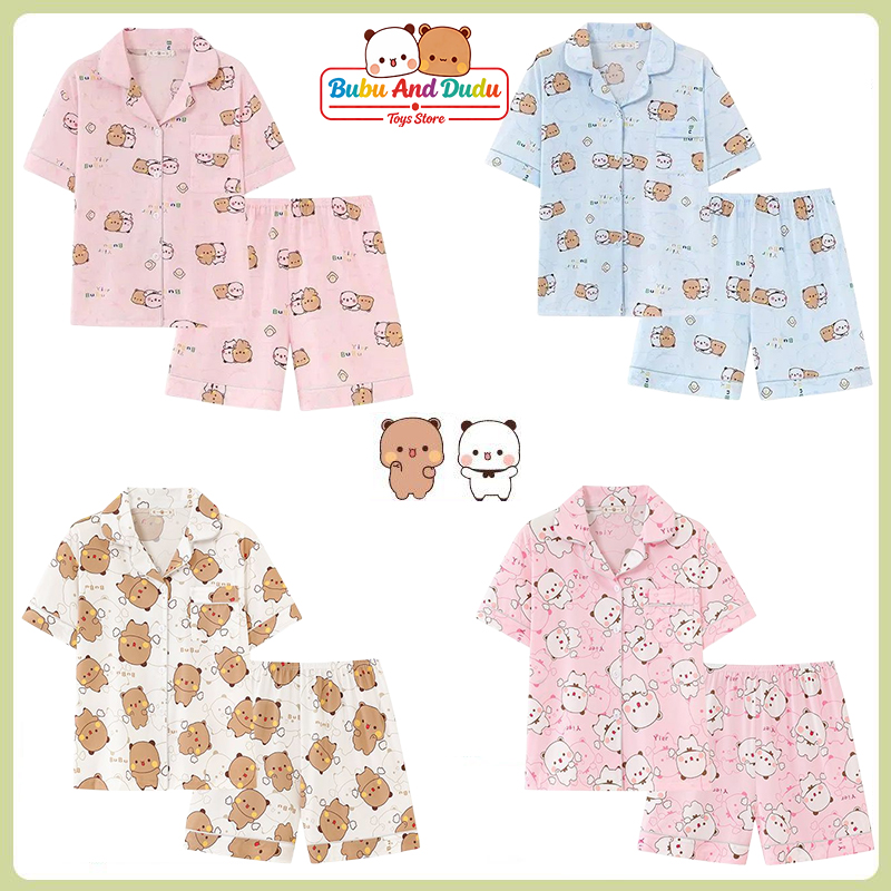 Summer Edition Clothing - Panda Bubu Ve Yier Pijama Panda