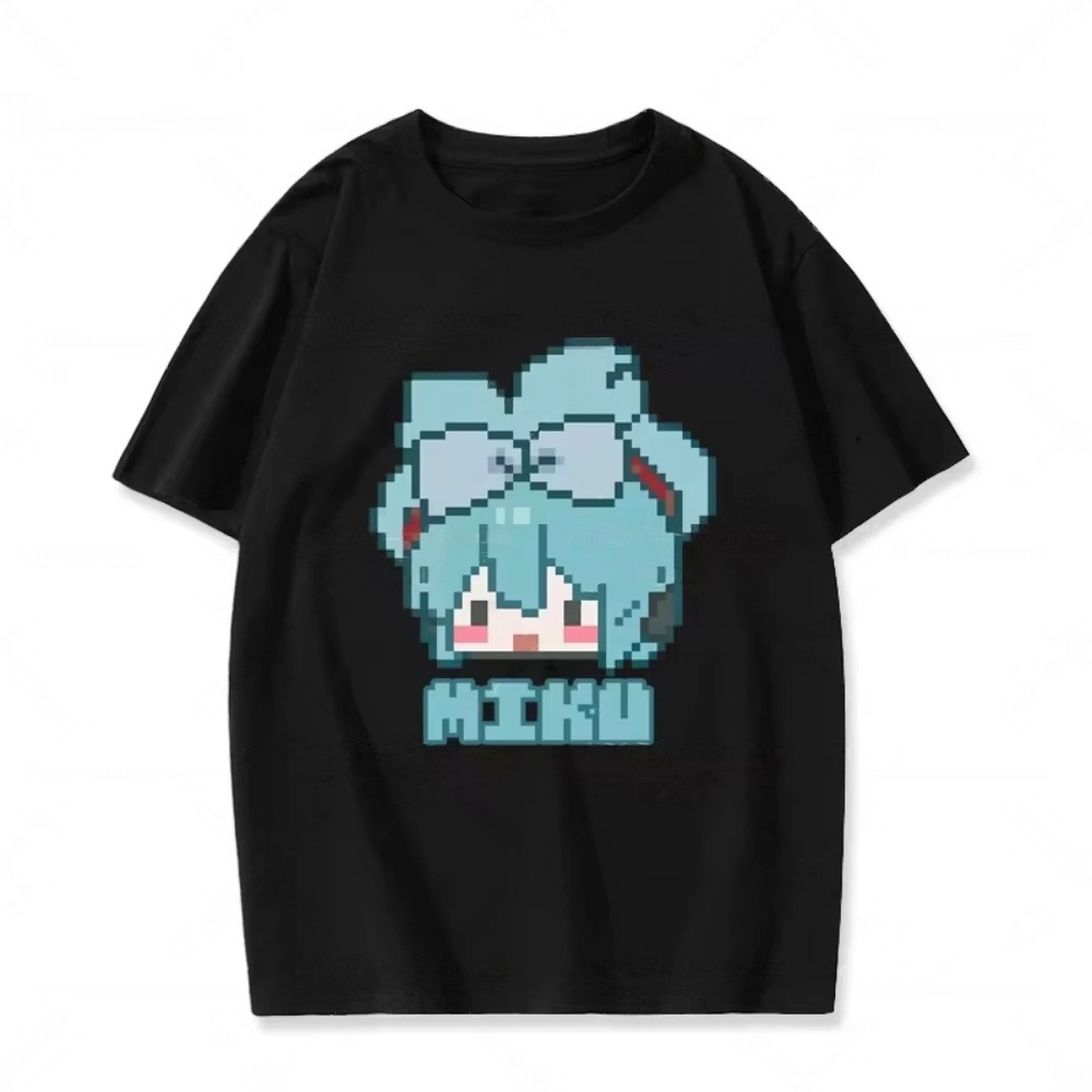 Summer Edition Clothing - 2026 Trend Hatsune Miku Tişörtü Anime