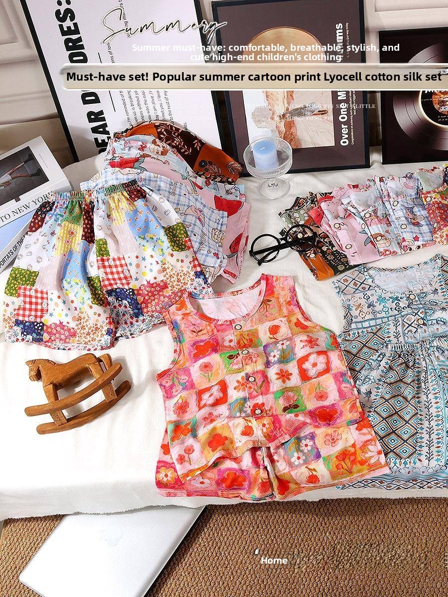 Kızlar Yaz Pamuk Ipek Yelek şo - Summer Clothing Girl incelemesi ve fiyatı