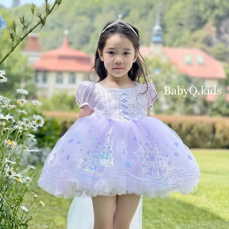 Bebek Kız Yaz Parlak Mor Tatlı - Summer Gauze Clothing incelemesi ve fiyatı