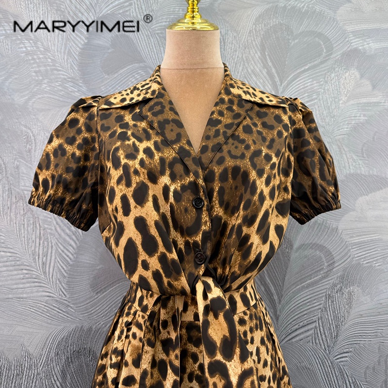 MARYYIMEI Moda leopar desenli  - Summer Edition Clothing incelemesi ve fiyatı