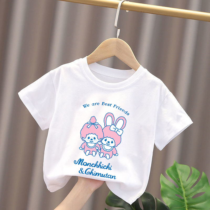 Monchhichi Çocuk T-shirt Anime - Summer Clothing Girl incelemesi ve fiyatı