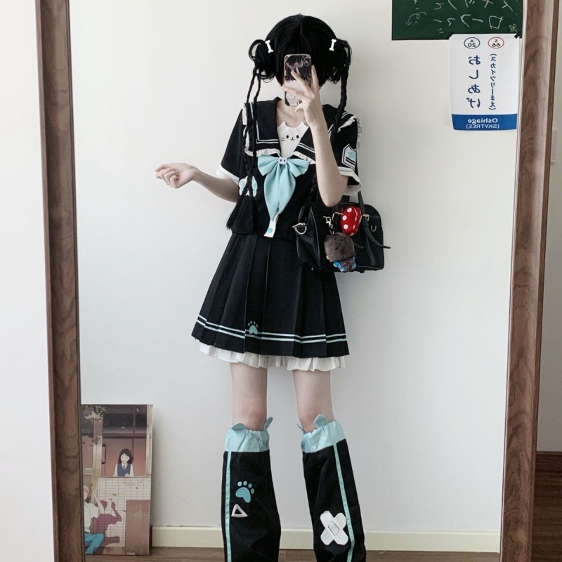 2025 Yeni Japon Kore Kawaii Ti - Summer Clothing Girl incelemesi ve fiyatı