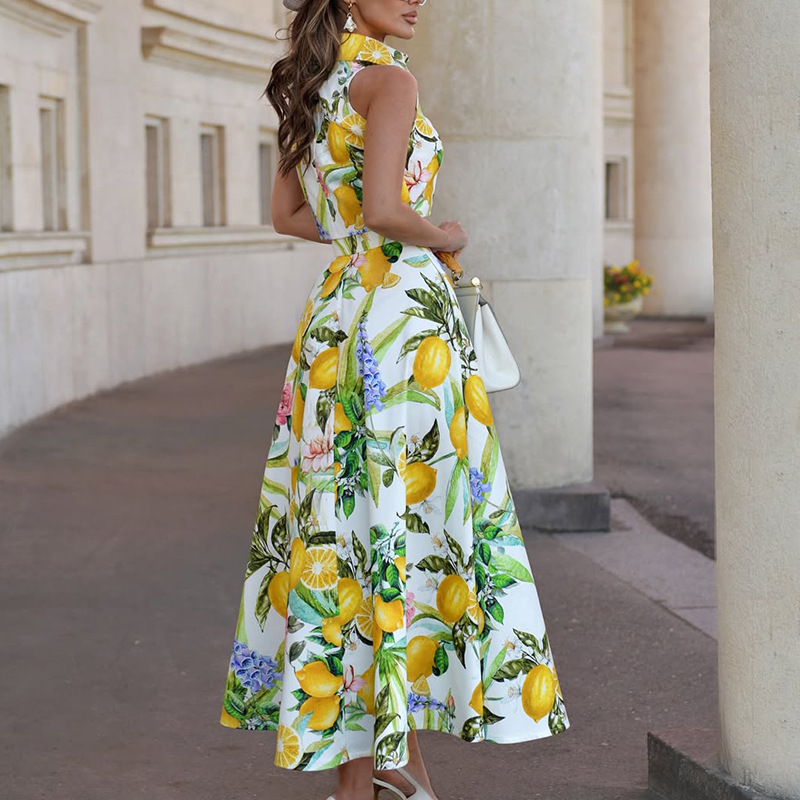 Kadın Modası Limon Baskılı Kol - Summer Clothing Girl incelemesi ve fiyatı