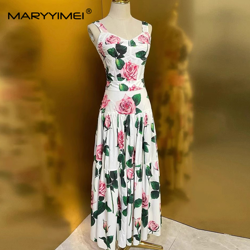 MARYYIMEI Çiçek Baskılı Pileli - Summer Clothing Accessories incelemesi ve fiyatı