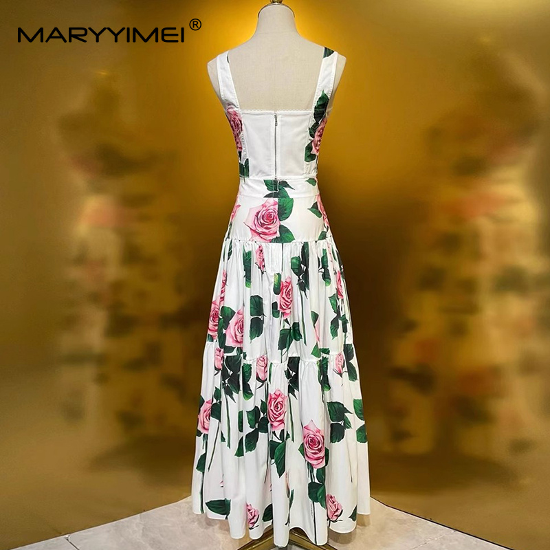 MARYYIMEI Çiçek Baskılı Pileli - Summer Clothing Accessories incelemesi ve fiyatı