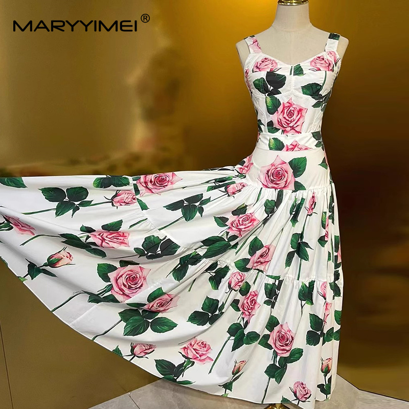 MARYYIMEI Çiçek Baskılı Pileli - Summer Clothing Accessories incelemesi ve fiyatı
