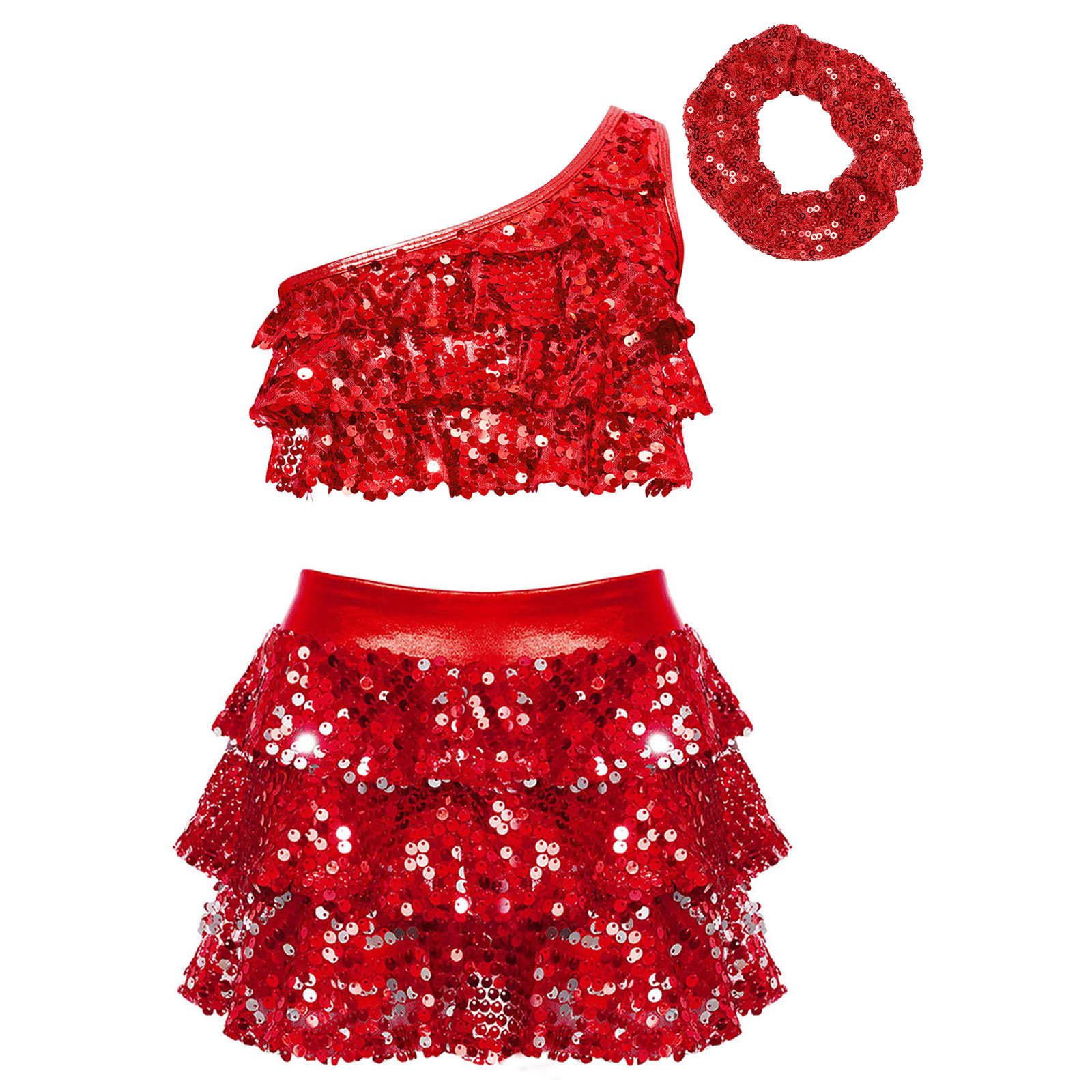 Çocuk Kız Parlak Pul Latin Caz - Summer Clothing Girl incelemesi ve fiyatı